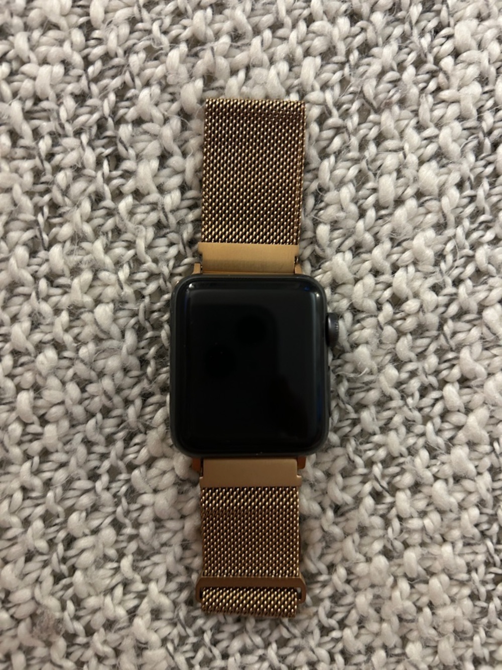 Apple Watch Series 3 38mm black